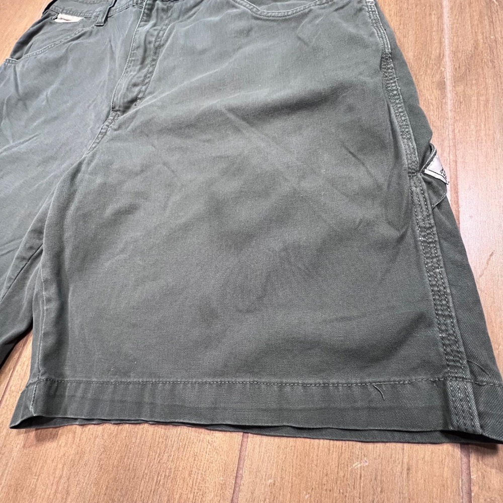 Faded Glory Mens 40 Carpenter Utility Shorts Service Green Canvas FG6006 Cotton - Picture 15 of 15
